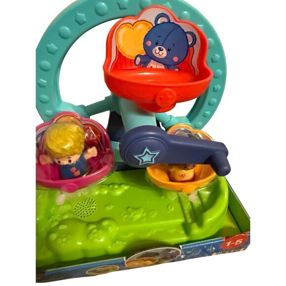 🟠Brand New Fisher Price Little People Carnival Play Set Ferris Wheel Truck Toy - Picture 4 of 6